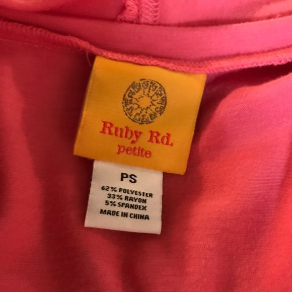 Ruby Rd Layered Look Cardigan PS - Picture 11 of 11